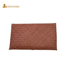 Load image into Gallery viewer, PENAN WOMEN PROJECT Jian Dinner Clutch Brown