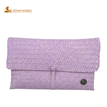 Load image into Gallery viewer, PENAN WOMEN PROJECT Jian Dinner Clutch Purple Range