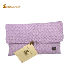 Load image into Gallery viewer, PENAN WOMEN PROJECT Jian Dinner Clutch Purple Range