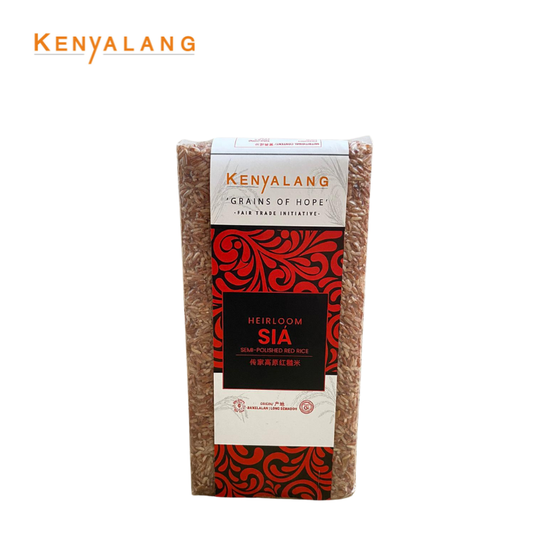 KENYALANG Sarawak SIA Semi-polished Red Rice 1kg