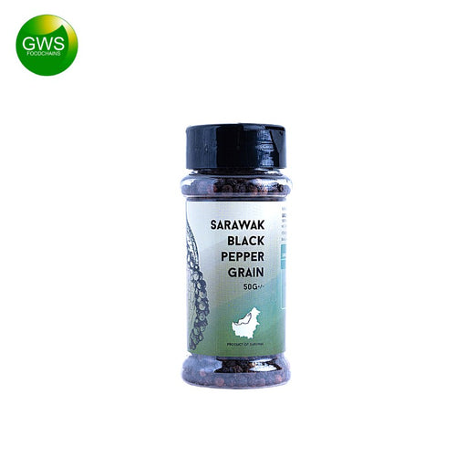 Product Image GWS Sarawak Black Pepper Grain 50g