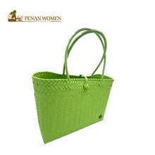 Load image into Gallery viewer, Product Image PENAN WOMEN PROJECT Everyday Tote Bag Medium Green 001
