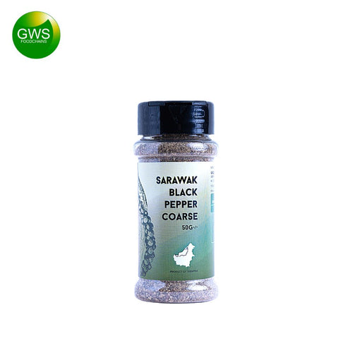 Product Image GWS Sarawak Black Pepper Coarse 50g
