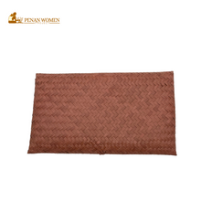 Load image into Gallery viewer, PENAN WOMEN PROJECT Jian Dinner Clutch Brown
