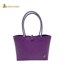 Load image into Gallery viewer, PENAN WOMEN PROJECT Everyday Tote Bag Purple
