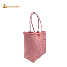 Load image into Gallery viewer, PENAN WOMEN PROJECT Flower Bag Light Carisma Pink
