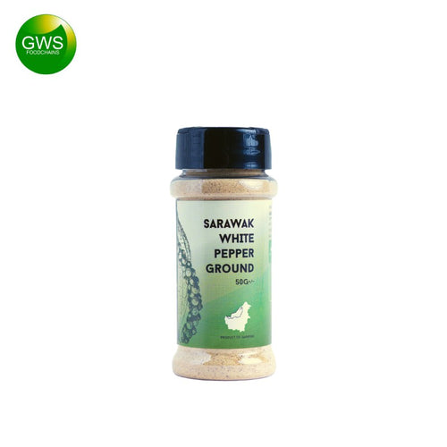 Product Image GWS Sarawak White Pepper Ground 50g
