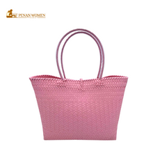 Load image into Gallery viewer, PENAN WOMEN PROJECT Everyday Tote Bag Light Carisma Pink
